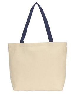 Gemline 220 - Bolsa de Algodón con Asas de Colores
