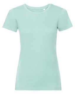 Russell R-108F-0 - Womens Organic Cotton Tee with Contemporary Fit