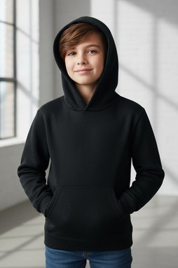 RUSSELL R-265B-0 - KIDS AUTHENTIC HOODED SWEAT