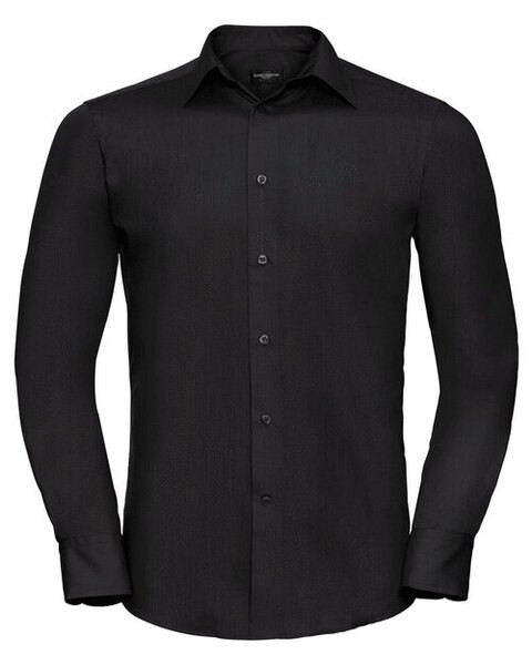 Russell R924M - Men's Easy Care Long Sleeve Poplin Dress Shirt