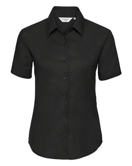 Russell R933F - Women's Tailored Short Sleeve Oxford Shirt