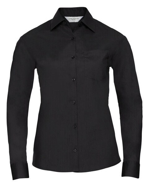 Russell R934F - Women's Easy Care Long Sleeve Poplin Shirt