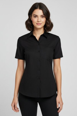 Russell R935F - Women's Easy Care Polycotton Poplin Shirt with Pocket
