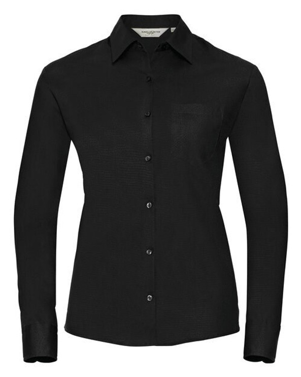 Russell R936F - Women's Classic Long Sleeve Cotton Poplin Shirt