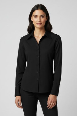 RUSSELL R956F - LADIES LONG SLEEVE ULTIMATE NON-IRON SHIRT