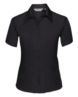 RUSSELL R957F - LADIES SHORT SLEEVE ULTIMATE NON IRON SHIRT