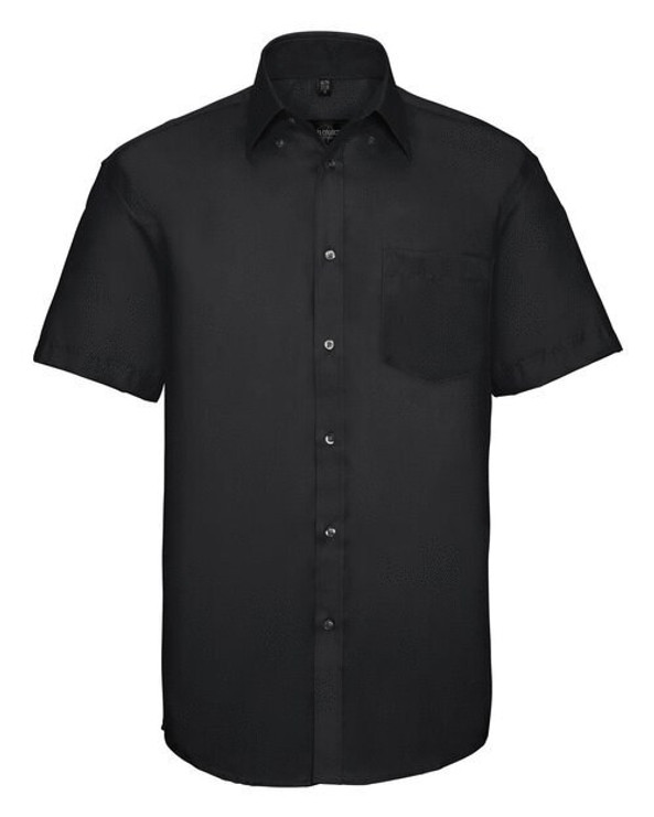 Russell R957M - Men's Ultimate Non-Iron Short Sleeve Cotton Shirt