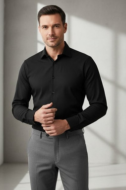 Russell R960M - Mens Ultimate Stretch Long Sleeve Dress Shirt