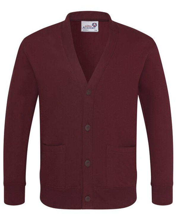 Awdis Academy AC002J - Premium Kids Cotton-Polyester School Cardigan