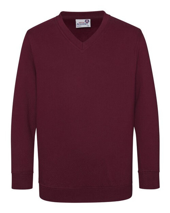 Awdis Academy AC003J - Kids Premium V-Neck Sweatshirt with Durable Stitching