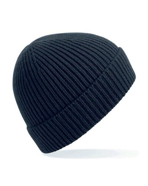 Beechfield B380 - Ultra Comfort Ribbed Knit Beanie with TearAway Label