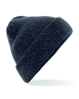 Beechfield B407 - High Visibility Reflective Knit Beanie for Safety