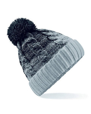 Beechfield B459 - Heavyweight Soft-Touch Acrylic Pom Pom Beanie