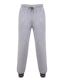 FRONT ROW FR640 - JOGGERS WITH STRIPED CUFFS