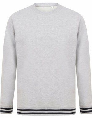 FRONT ROW FR840 - SWEAT WITH STRIPED CUFFS