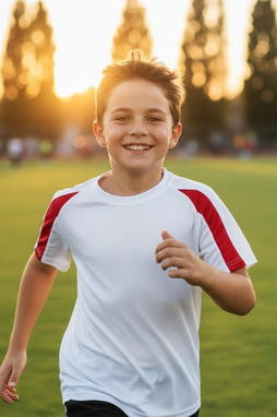 JUST COOL BY AWDIS JC003J - Kids Lightweight Contrast Performance T-Shirt