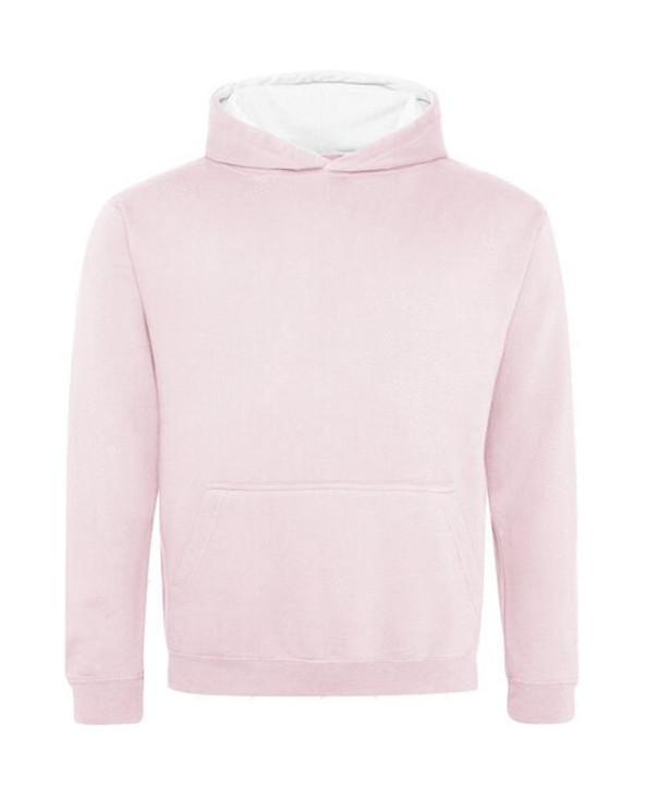 JUST HOODS BY AWDIS JH003J - Premium Kids Varsity Hoodie with Contrast Hood