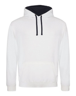 JUST HOODS BY AWDIS JH003 - Premium Contrast Varsity Hoodie with Kangaroo Pocket