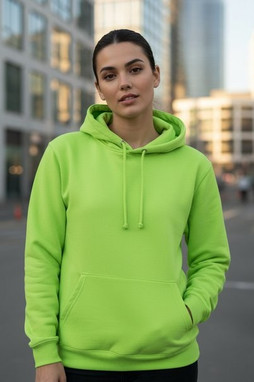 JUST HOODS BY AWDIS JH004 - Vibrant Electric Hoodie with Brushed Fleece Comfort