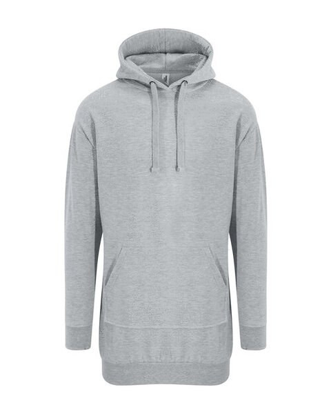 JUST HOODS BY AWDIS JH015 - Women's Relaxed Fit Longline Hoodie Dress