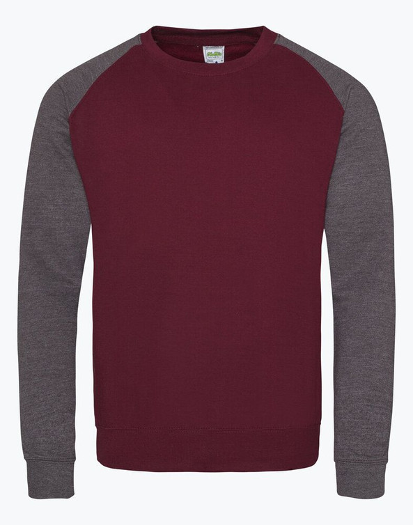 JUST HOODS BY AWDIS JH033 - BASEBALL SWEAT