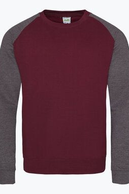 JUST HOODS BY AWDIS JH033 - BASEBALL SWEAT