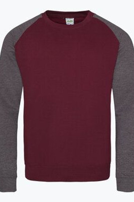 JUST HOODS BY AWDIS JH033 - BASEBALL SWEAT