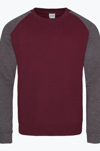 JUST HOODS BY AWDIS JH033 - BASEBALL SWEAT