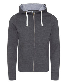 JUST HOODS BY AWDIS JH052 - Premium Chunky Zip Hoodie with Waffle Fabric Inner