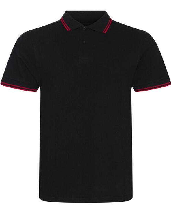 JUST POLOS JP003 - Modern Fit Stretch Polo with Contrasting Tipping
