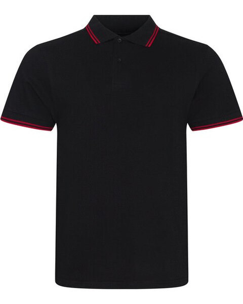 JUST POLOS JP003 - Modern Fit Stretch Polo with Contrasting Tipping