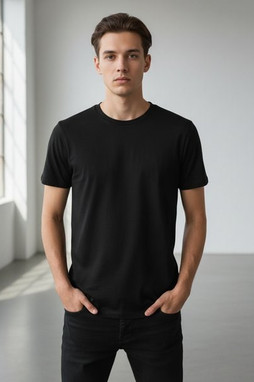 JUST TEES JT001 - Premium Tri-Blend Modern Fit T-Shirt for Rebranding