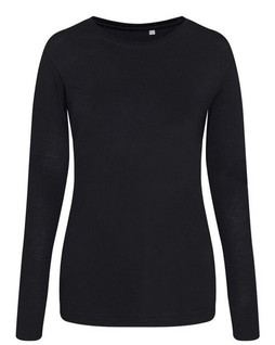 JUST TEES JT002F - Womens Long Sleeve Tri-Blend Comfort Tee