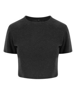 JUST TEES JT006 - Womens Premium Tri-Blend Cropped Tee for Comfort