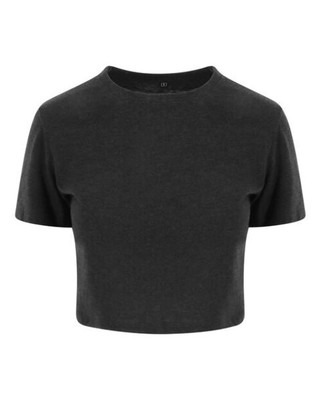 JUST TEES JT006 - Womens Premium Tri-Blend Cropped Tee for Comfort