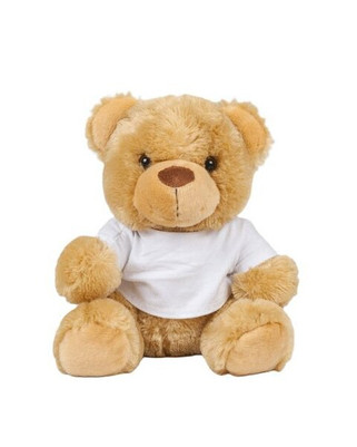 MUMBLES BEARS MM030 - Adorable Plush Bear with Removable T-Shirt