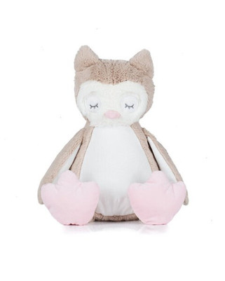 MUMBLES BEARS MM054 - Soft Plush Owl with Embroidery Access