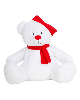 MUMBLES BEARS MM573 - Plush Christmas Bear with Removable Stuffing