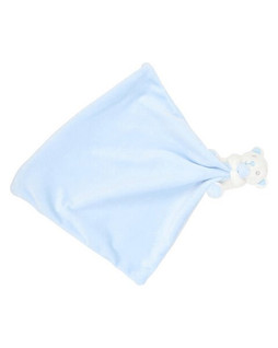 MUMBLES BEARS MM700 - Soft Plush Rabbit Comforter with Rattle Blanket