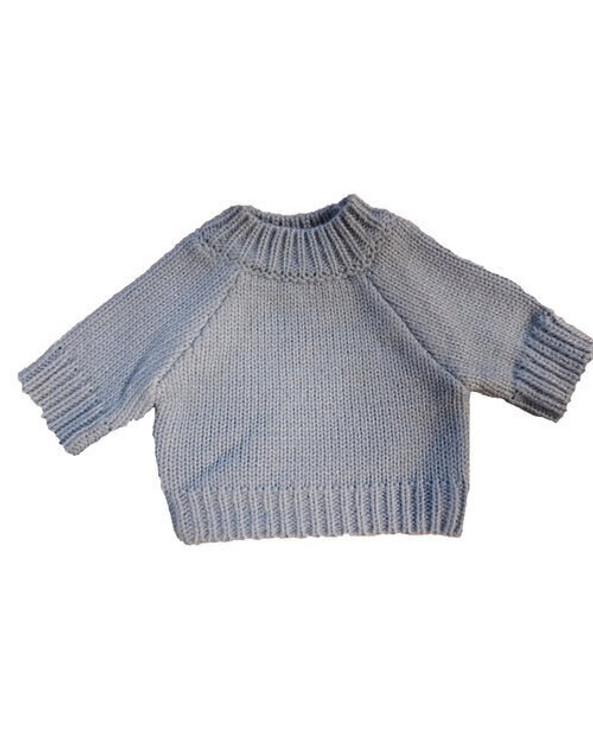 MUMBLES BEARS MM083 - Soft Acrylic Teddy Jumper with Raglan Sleeves