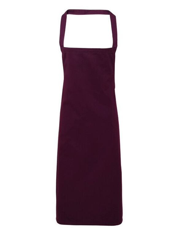 PREMIER WORKWEAR PR102 - 100% ORGANIC COTTON BIB APRON