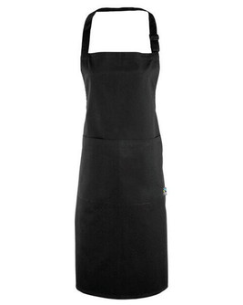 Premier Workwear PR112 - Eco-Friendly Organic Cotton Adjustable Bib Apron