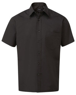 Premier Workwear PR202 - Men's Classic Short Sleeve Poplin Dress Shirt