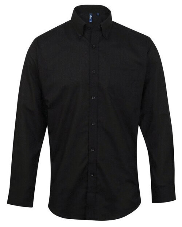 Premier Workwear PR234 - Men's Premium Oxford Long Sleeve Dress Shirt