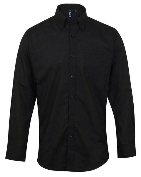Premier Workwear PR234 - Men's Premium Oxford Long Sleeve Dress Shirt
