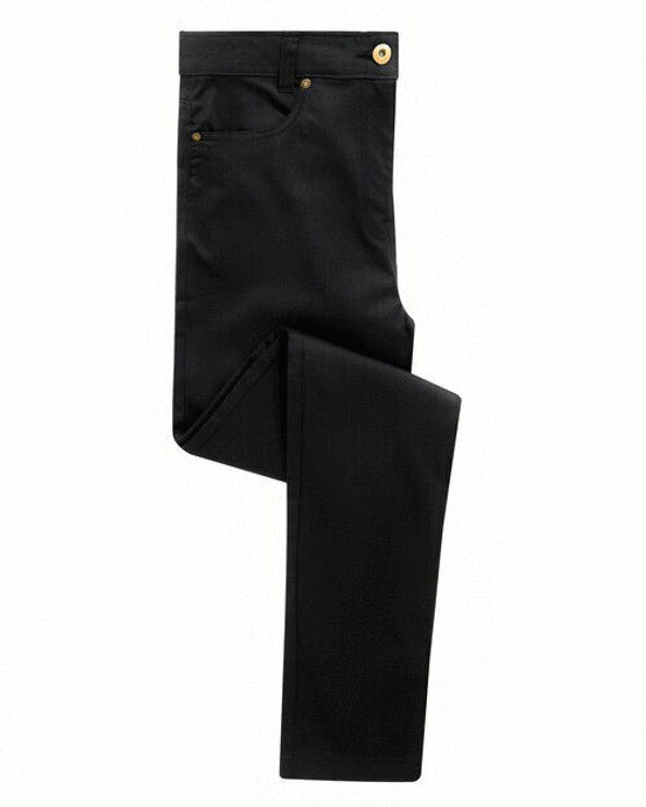 Premier Workwear PR570 - Women's Stretch Performance Chino Jeans with Pockets