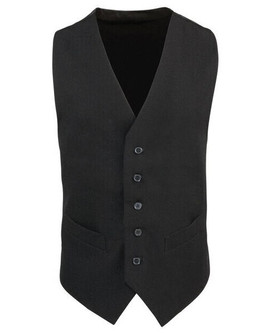 Premier Workwear PR622 - Men's Classic Polyester Waistcoat with Satin Back