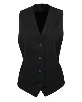 Premier Workwear PR623 - Elegant Ladies Fully Lined Polyester Waistcoat