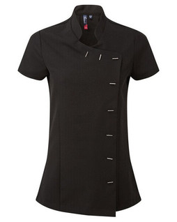 Premier Workwear PR682 - Elegant Orchid Spa Tunic with Mandarin Collar