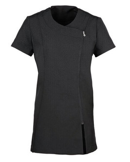 Premier Workwear PR686 - Elegant Feminine Fit Spa Tunic with Zip Detail